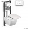 Set Inštalačný modul + Závesné WC Kolo Life + Sedadlo Nova PRO + Tlačítko KOLO City, SETWC06
