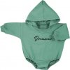 Dojčenské teplákové body s kapucňou baggy Koala Dreamer zelená 74 (6-9m)