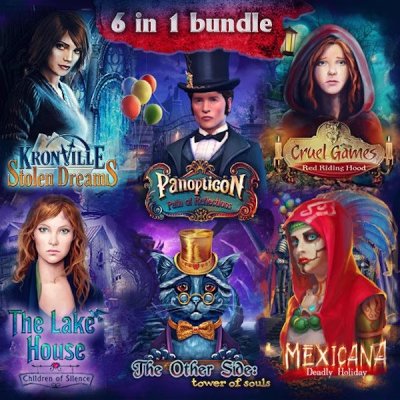 Hidden Object 6-in-1 bundle