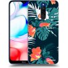 Picasee silikónový prehľadný obal pre Xiaomi Redmi 8 - Monstera Color