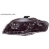 Predné svetlá (lampy) čierne + homologizované DRL denné svietenie Audi A4 B7 -- rok výroby 2005-08