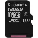 Kingston microSDXC 128GB UHS-I U1 + adapter SDC10G2/128GB