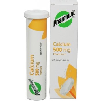 Calcium 500 mg Pharmavit tbl.eff.20 x 500 mg