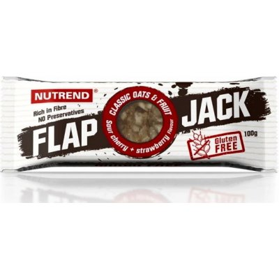 Nutrend Flapjack Gluten Free 100 g čokoláda+višňa
