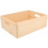 ČistéDrevo Drevený box 40 x 30 x 14 cm