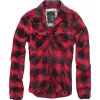Brandit Checkshirt košeľa, červeno čierna - S