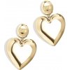 Liu Jo Romantické pozlátené visiace náušnice Fashion LJ2615