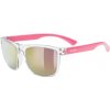 Uvex Rookie detské okuliare Clear/Pink/Mirror Pink