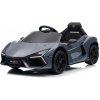 mamido Detské elektrické autíčko Lamborghini Revuelto šedé