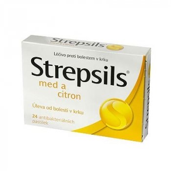 Strepsils Med a Citrón pas.ord.24