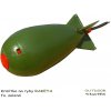 TFT Zakrmovacia raketa XXL-RCKT3225 Zelená 18cm