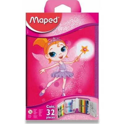 Peračník Maped Tatoo 1poschodový, vybavený, motív Fairy
