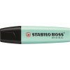 Zvýrazňovač, 2 5 mm, STABILO BOSS original Pastel, tyrkysový