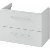 Cersanit LARGA 80 Skrinka umývadlová závesná, 79,4x44,4x57,2 cm Šedá mat., S932-075 S932-075