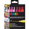 Posca PC-3M Love mix teplých tónov 8 ks