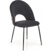 Halmar Jedálenská stolička Neville, čierna