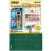 Zostava pre patchwork Olfa Premium Quiltmaking Kit