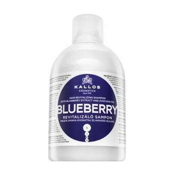 Kallos Blueberry čučoriedkový šampón pre suché poškodené a chemicky ošetrené vlasy 1000 ml