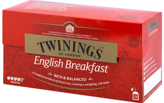 Twinings English Breakfast 25 x 2 g