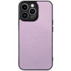AppleKing trblietavý kryt z PU kože pre iPhone 14 Pro - svetlofialový - možnosť vrátiť tovar ZADARMO do 30tich dní