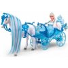 Kráľovský Koč S Chodiacim Koníkom A Bábikou Modrý