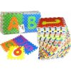 shumee Farebné penové puzzle abeceda a čísla 36 dielikov