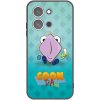 Picasee silikónový čierny obal pre Xiaomi Redmi 15C 5G - COONDA chlupatka světlá
