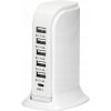 CB Elektro Univerzálna stolná nabíjacia stanica USB 5 x USB A, 1 x USB C; 5V DC / 6A