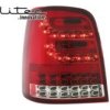 LITEC LED zadné svetlá VW Touran 2003+ červené/crystal