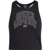 Dievčenské tielko Under Armour, MOTION BRANDED TANK Čierna,Biela, M