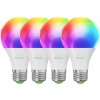 Nanoleaf Nanoleaf N7501B02-4A60E-SADA 4x LED RGBW Stm. žiarovka A19 E27/9W/230V 2700-6500K NL0065 + záruka 3 roky zadarmo + záruka 3 roky zadarmo
