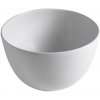 Sapho DOME keramické umývadlo na dosku, Ø 45,5cm, biela WH030