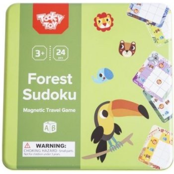 Tooky Toys magnetické sudoku Lesné zvieratá