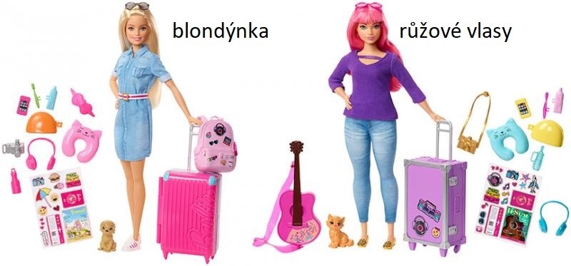 Barbie cestovatelka blondýnka od 25,44 € - Heureka.sk