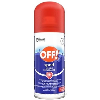 OFF! Sport rychloschnúci sprej repelent 1x100 ml