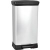 CURVER Odpadkový kôš DECO BIN 30 l čierny/strieborný