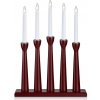 Markslöjd | Markslöjd 704176 - Vianočný svietnik MASESKÄR 5xE10/3W/230V červená | ML0759