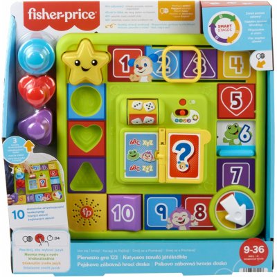 Fisher-Price Pejskova zábavná hrací deska CZ/SK/ENG/HU/PL HRB72