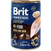 Brit Premium by Nature dog Fish with Fish Skin 6 x 400 g konzerva