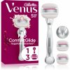 Gillette Venus PRO ComfortGlide Sugarberry dámsky holiaci strojček s držiakom do sprchy + náhradné hlavice 5 ks