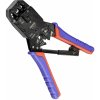 Kliešte Knipex krimpovacie pre konektory Western brunýrované 200 mm