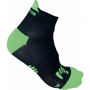 Karpos Lavaredo Socks ponožky black/green fluo