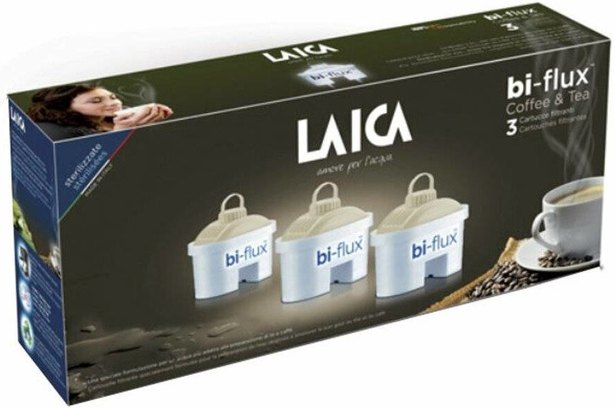 Original LAICA Bi-Flux Coffee & Tea Filter 2-Piece Replacement Filter  Cartridges