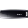 Apacer USB flash disk, USB 2.0, 64GB, AH336, čierny, AP64GAH336B-1, USB A, s krytkou