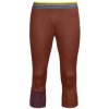 Ortovox Fleece Light Short Pants M clay orange XXL; Oranžová 3/4 kalhoty