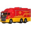 Matchbox Working Rigs Scania taktická veliteľská stanica – hasičské záchranné vozidlo