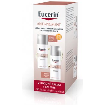 Eucerin ANTIPIGMENT DUO denný krém SPF30, 50 ml + nočný krém 50 ml