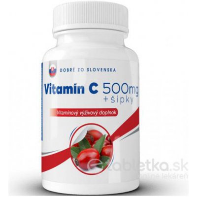 Dobré z SK Vitamín C 500 mg + šípky 30 ks