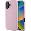 Guess PU Grained Classic Logo MagSafe kryt pre iPhone 16, ružový 57983122026