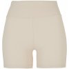 Ladies Recycled High Waist Cycle Hot Pants - softseagrass 3XL